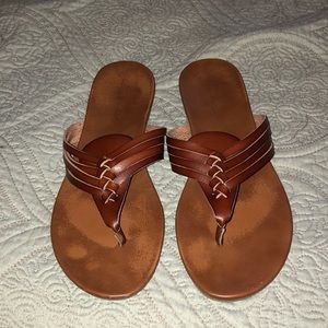 Brown sandals